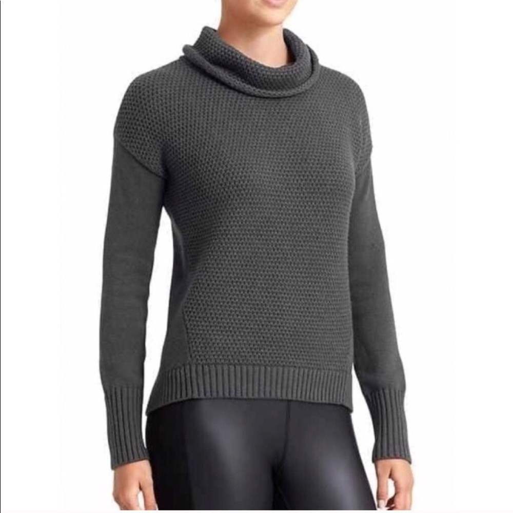 Athleta Grey Breckenridge pullover sweater
